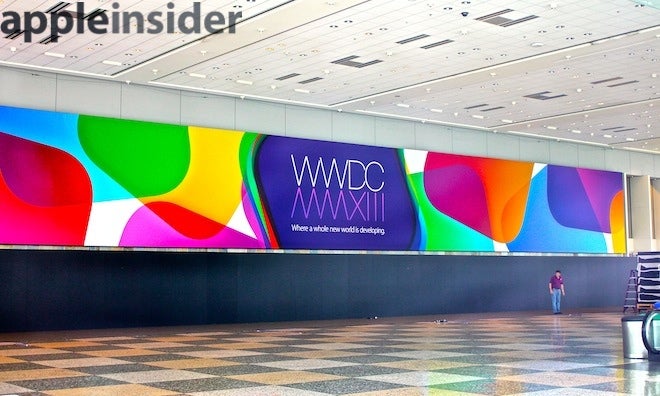Apple's WWDC banners hint it's 'where a whole new world is developing'