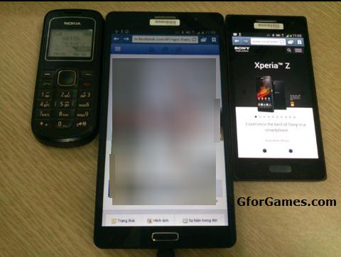 Another claimed Samsung Galaxy Note 3 photo leaks, sizing up a huge display