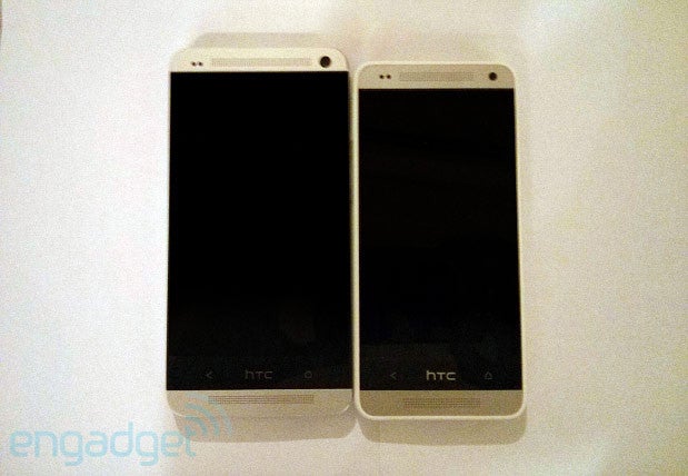 Is that the HTC Mini (R) we see? - HTC One Mini spotted in picture