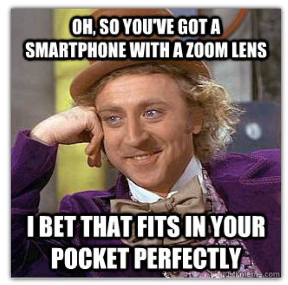 Nokia posts funny Condescending Wonka meme to take a jab at Samsung's S4 Zoom again