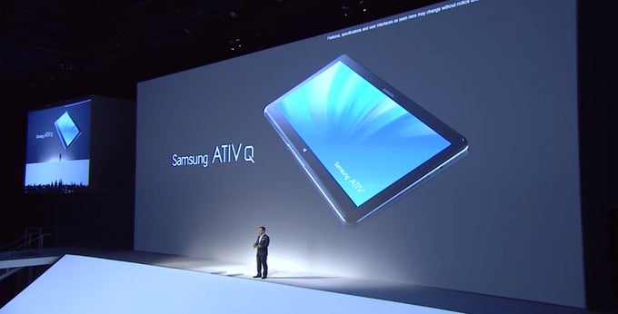 Samsung ATIV Q tablet is announced with record-high resolution, boots Windows 8 and Android