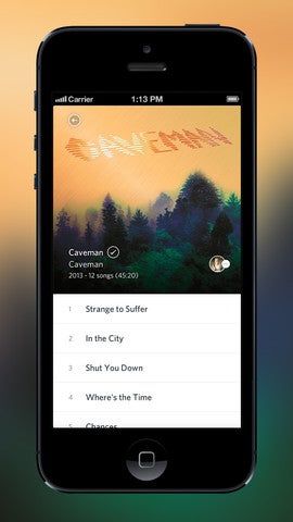 Rdio updates iOS app with more options to listen to similar songs