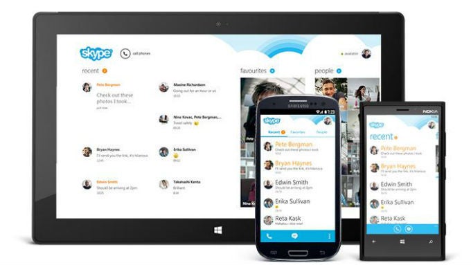 Skype for Android celebrates 100M installs with updated Windows 8-like interface