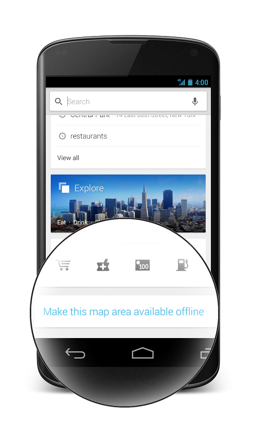 Apology accepted: it took Google just a day to return easy offline caching back in the new Maps app