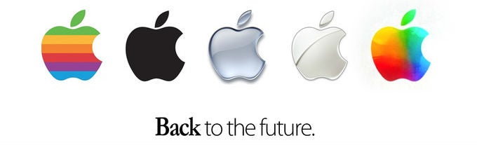 iOS 7 colors may have been inspired by the original Apple logo