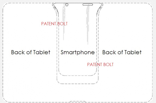 Samsung has received a patent for a dockable smartphone that will power a tablet - Samsung receives a patent for a phone that docks to power a tablet