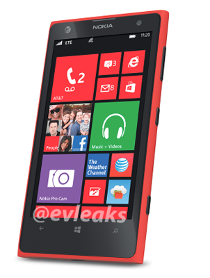 Nokia Lumia 1020 in red surfaces, coming to AT&T