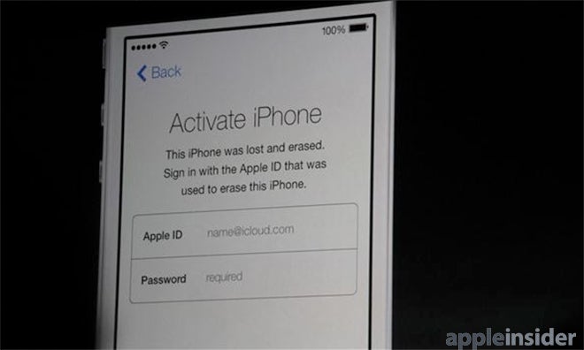 A look at the Activation Lock, coming to iOS 7 - San Francisco DA happy with anti-theft initiatives from Apple and Samsung