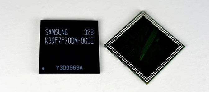 Samsung makes first 20nm 3GB RAM chip for smartphones, puts it on the conveyor belt