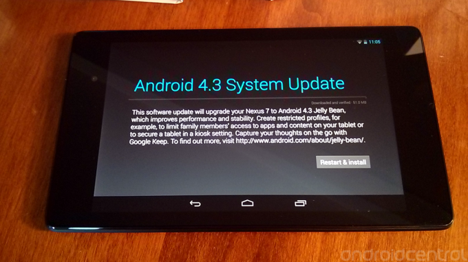 Two updates have already been sent out to owners of the new Nexus 7 - Two updates sent out to new Nexus 7 owners