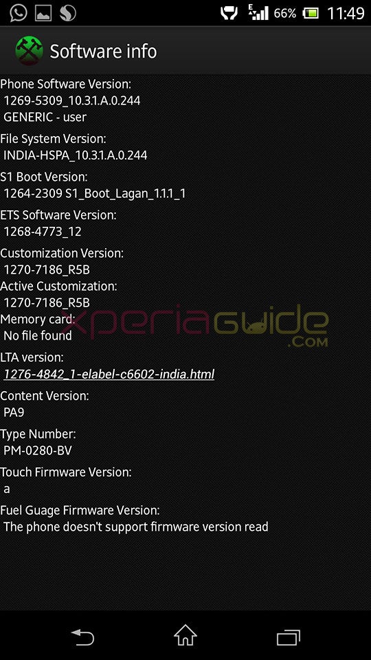New Sony Xperia Z, ZL and ZR firmware update rolling out, improves low-light photos and screen contrast