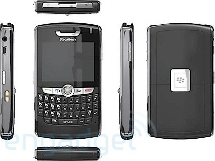 First pictures of Blackberry 8800