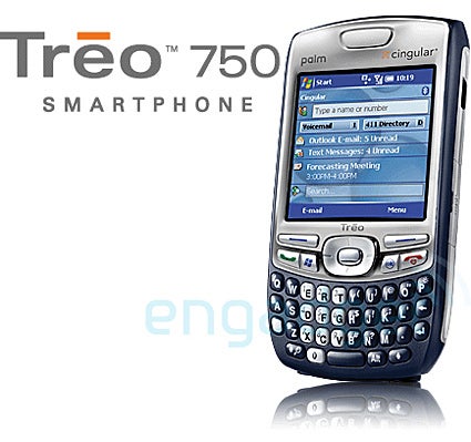 Official pictures of Treo 750 and 680 for Cingular leaked