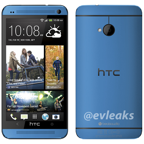 HTC One shown in Blue, but now coming to Verizon Aug 29?
