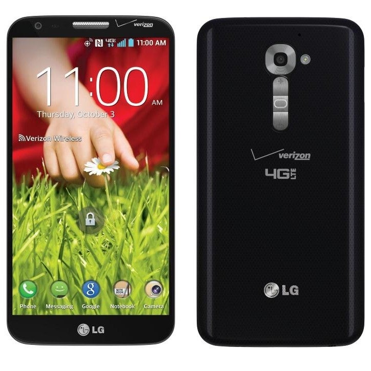 Verizon tweets an image of their LG G2