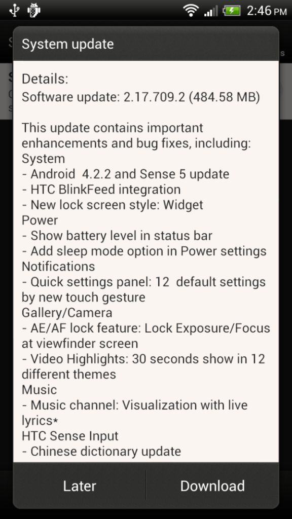 Android 4.2.2 and Sense 5.0 is coming to unlocked HTC One X+ units in Asia - HTC One X+ gets BlinkFeed and more with Android 4.2.2 update in Asia