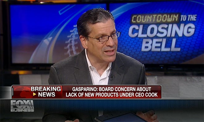 FOX Business reports on the rumblings going on inside Apple's boardroom - Report: Apple's board concerned about lack of innovation, puts pressure on CEO Cook