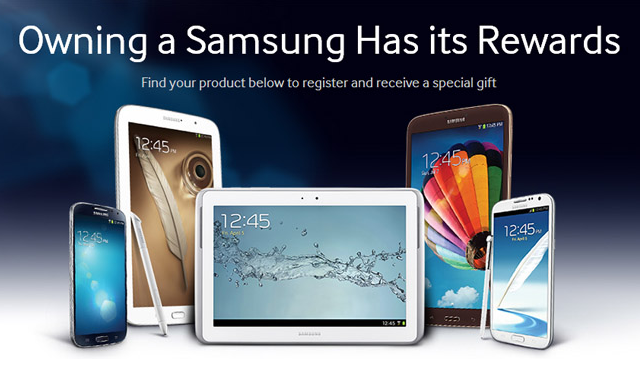 Samsung is giving away freebies to those who buy certain Samsung tablets - Samsung offers giveaways to those buying certain Samsung tablets