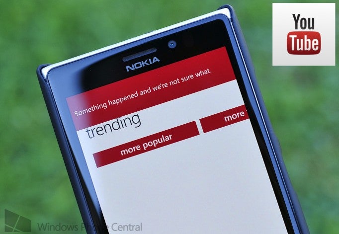 New YouTube app for Windows Phone running into problems - PhoneArena