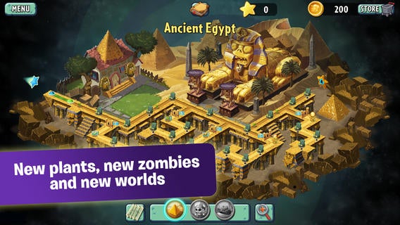 There are three environments - Plants vs Zombies 2 Review