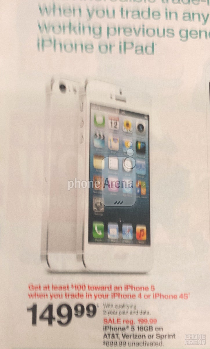 Get the iPhone 5 for $100 less with Target's iPhone trade-in promo