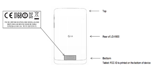The LG G Pad visited the FCC - LG G Pad pays a visit to the FCC