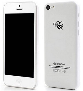 Mock up of the Goophone i5C - Goophone to offer Apple iPhone 5C clone for $99?