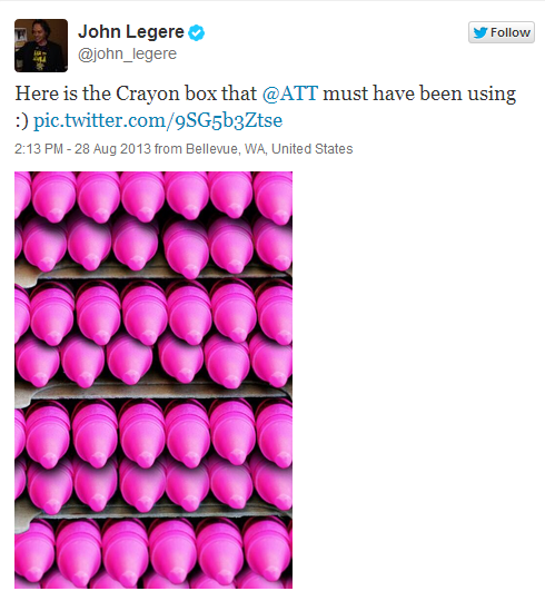 Legere's hilarious tweet - T-Mobile sues AT&T over Aio logo