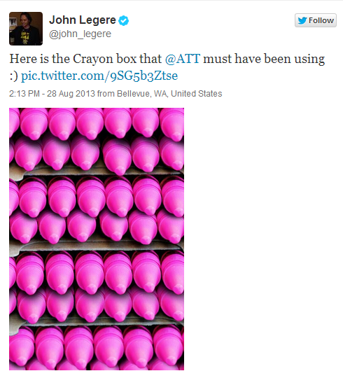 Legere&#039;s hilarious tweet - T-Mobile sues AT&amp;T over Aio logo