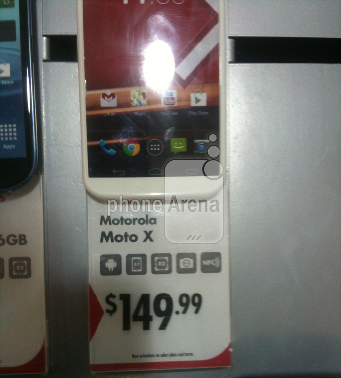 The Real Canadian SuperStore has the Motorola Moto X priced at $149.99 with a signed two-year pact - Motorola Moto X priced at $149.99 in Canada