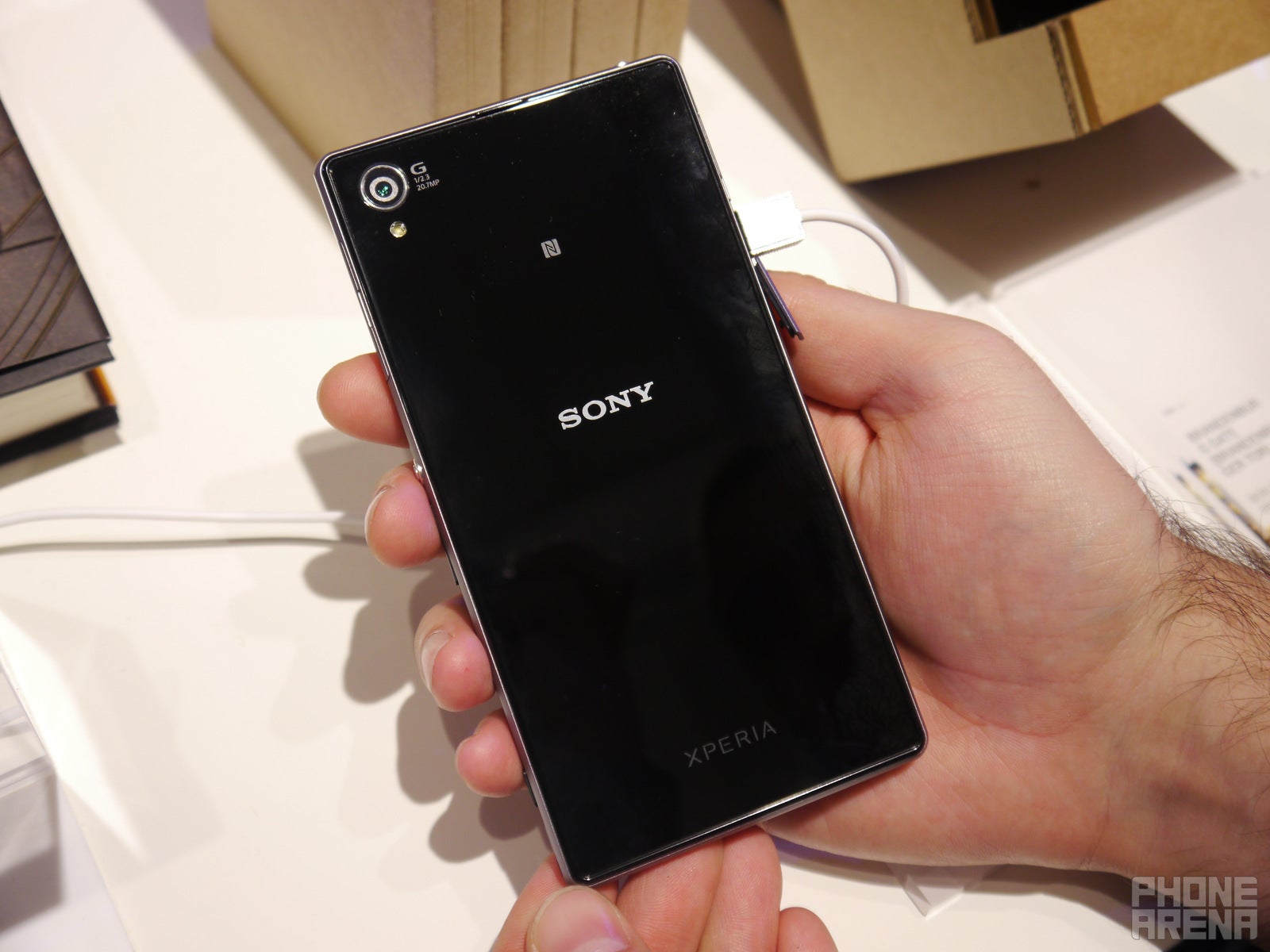 A 20.7MP camera has been equipped on the Sony Xperia Z1 - Sony Xperia Z1 (Honami) hands-on