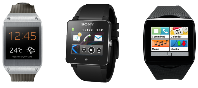 Smartwatch Showdown: Samsung Galaxy Gear vs Sony SmartWatch 2 vs Qualcomm Toq