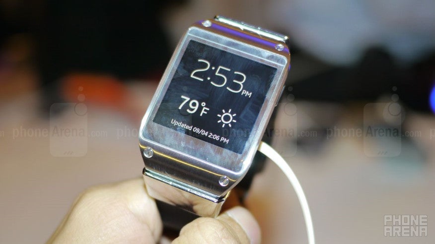 Samsung Galaxy Gear hands-on