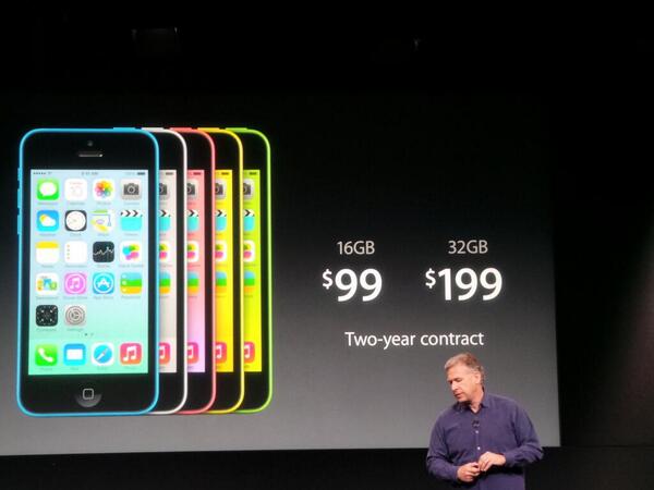 The Apple iPhone 5C replaces the Apple iPhone 5 in Apple's line up - Apple reshuffles its line up: Apple iPhone 5S, Apple iPhone 5C and Apple 4S