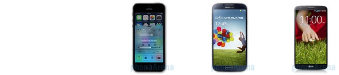 Apple iPhone 5S vs Galaxy S4 vs LG G2: good things come in all packages