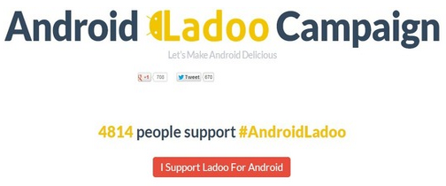 Some in India are campaigning for Google to use regional sweet Ladoo as the name for the next Android build - India wants to be considered for the name of the next Android build