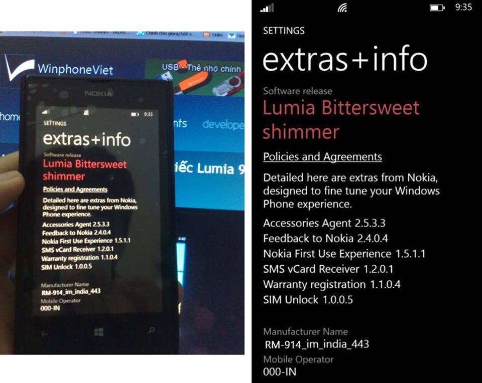  GDR3 and Bittersweet shimmer appear on a Nokia Lumia 520 - Bittersweet shimmer and GDR3 update appear on Nokia Lumia 520