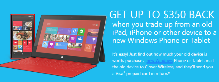 Get as much as $350 for your old iOS or Android device from Microsoft for a trade-in - Microsoft will now pay up to $350 for your iOS or Android device in a trade