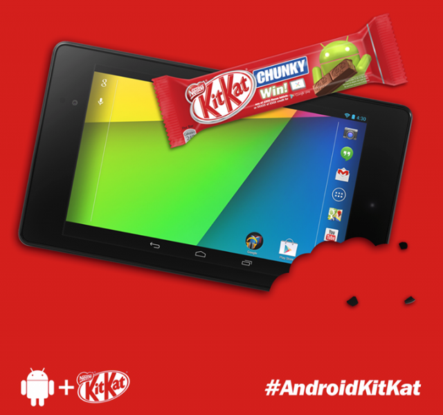 Gives us a break...of that Kit Kat bar - Give us a break: Nestle's Facebook page confirms October Android 4.4 launch