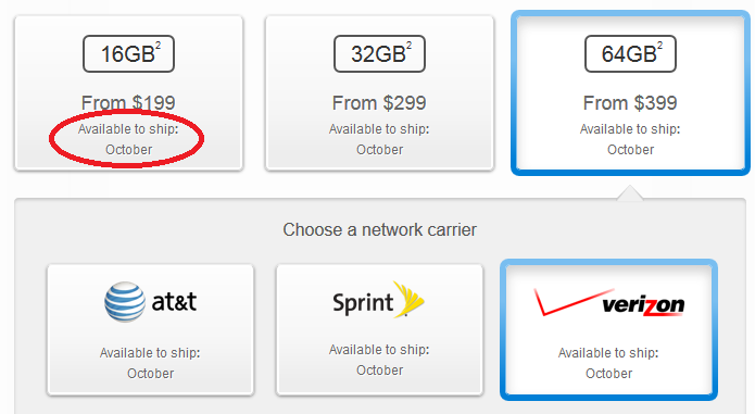 Newly ordered Apple iPhone 5s units won&#039;t arrive until next month - Apple&#039;s website now shows October delivery for Apple iPhone 5s