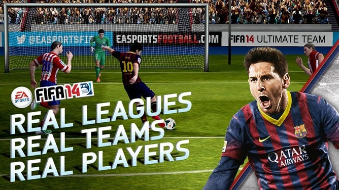 EA&#039;s FIFA 14 is now available for iOS and Android devices - Android and iOS users can get their kicks with the free FIFA 14 game from EA