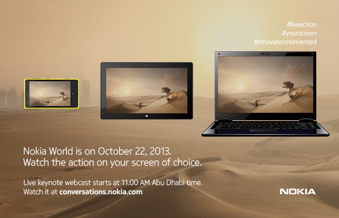 This is the latest teaser for Nokia's event in Abu Dhabi