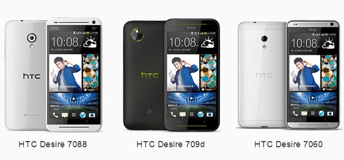 HTC unveils three new Desire smartphones for China