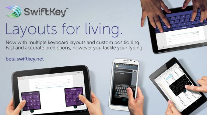 SwiftKey 4.3 to offer three layout modes for phones, tablets and phablets, unify them in one app