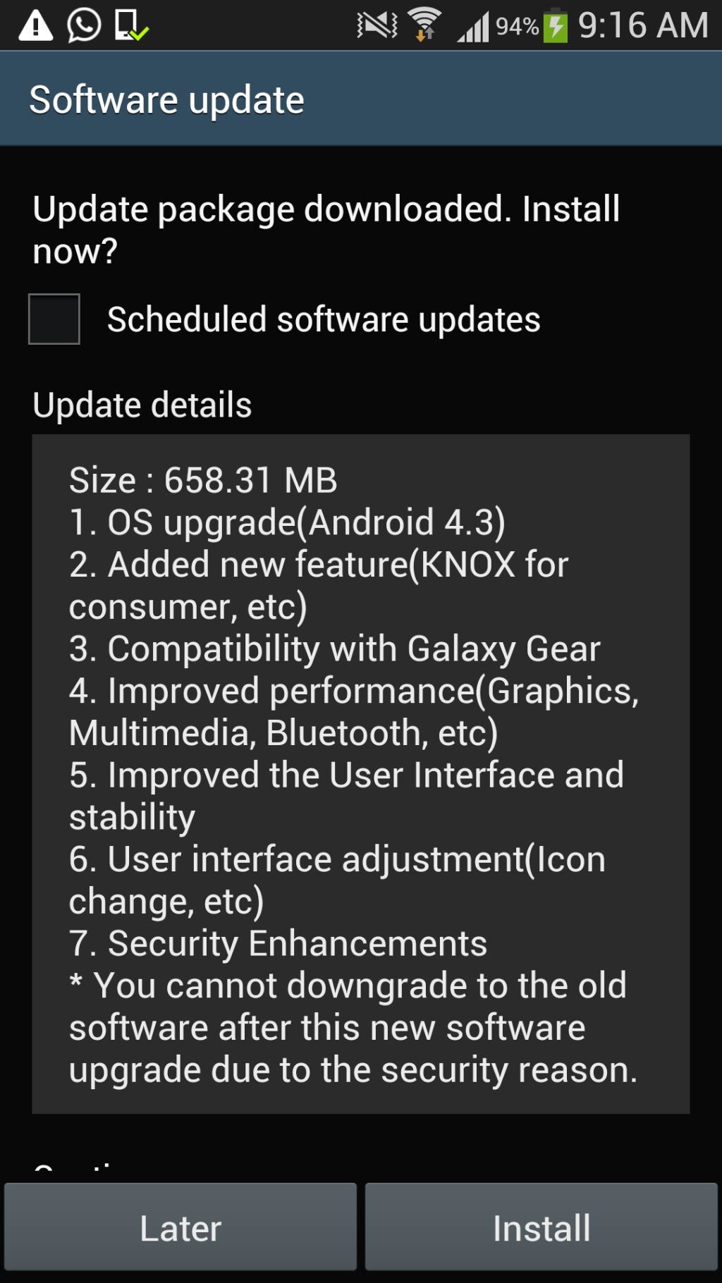 Samsung Galaxy S4 Android 4.3 update starts rolling out officially, just as promised - Exynos version too