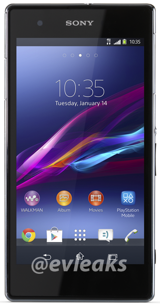 Sony Xperia Z1S leaks out, mini version of the Z1 for the global market