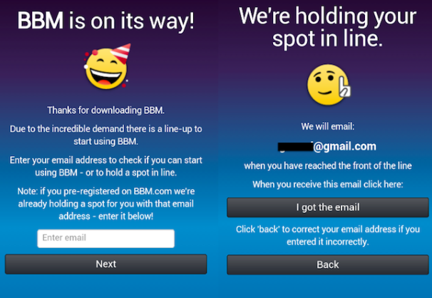 Simple method will have you using BBM for iOS or BBM for Android right away - Simple method has you using BBM for iOS and BBM for Android right now