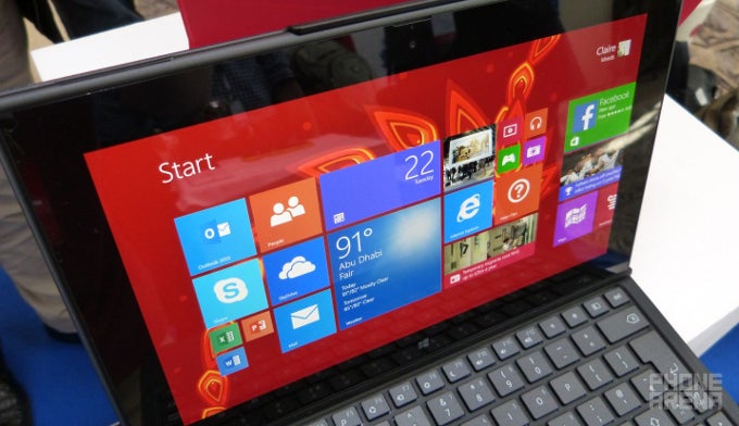 Nokia Lumia 2520 hands-on