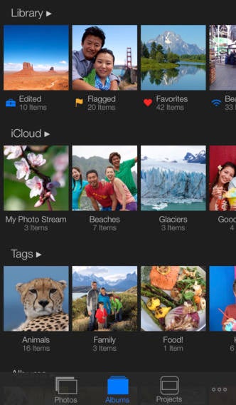 The new iPhoto app - Updated iWork, iLife and Podcasts apps are now available free on the App Store for new devices