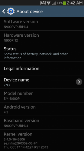 The Sprint version of the Samsung Galaxy Note 3 receives a minor update - Sprint&#039;s Samsung Galaxy Note 3 gets maintenance update to repair audio bug